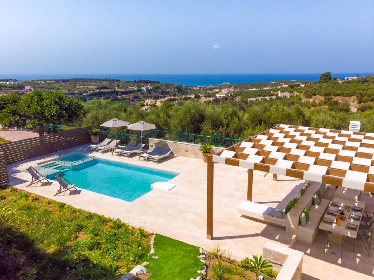 Estella Villa With Pool, Children Area, Bbq & Magnificent Views! Astérion エクステリア 写真