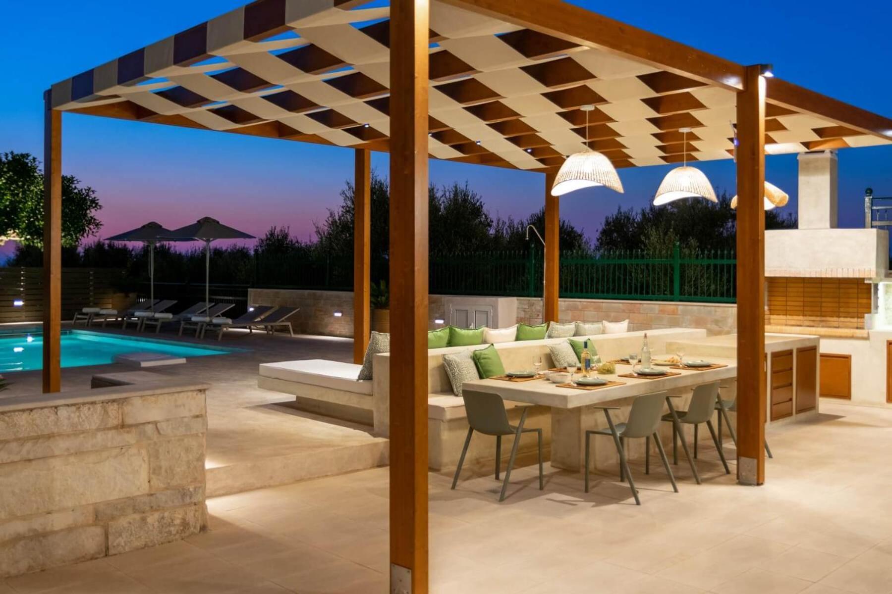 Estella Villa With Pool, Children Area, Bbq & Magnificent Views! Astérion エクステリア 写真